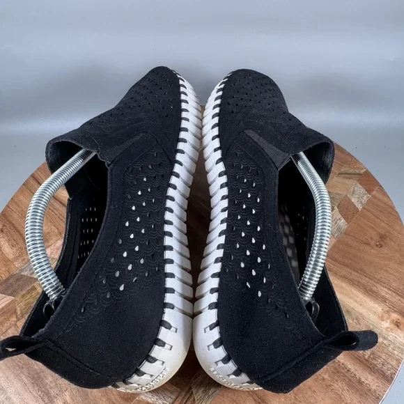 Ilse Jacobsen Hornbak Size‎ 39 9 Tulip Shoes Slip on Black Comfort - Picture 5 of 8